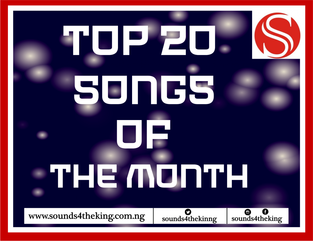 Top 20 songs of the month