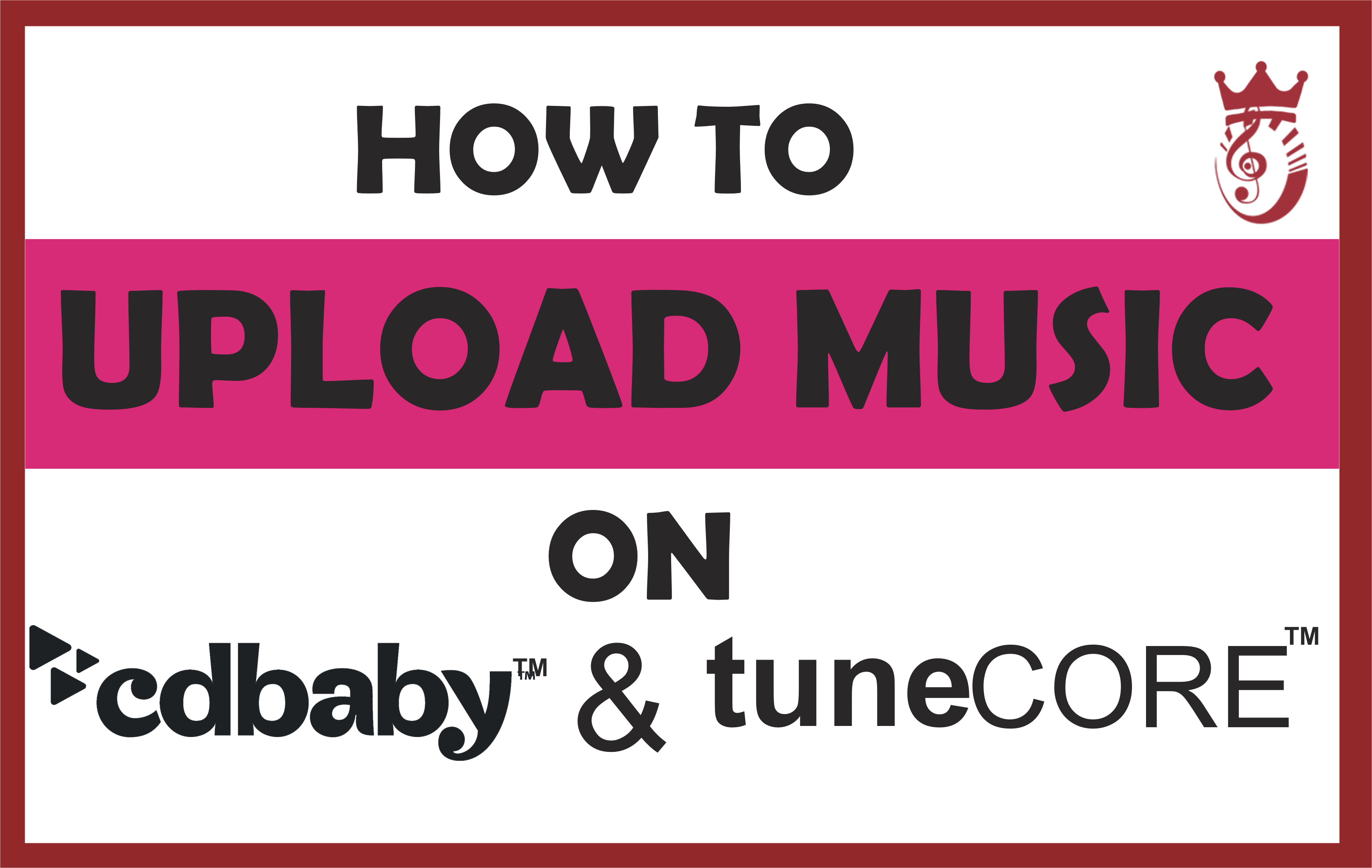 Upload Song on CDBAby and TuneCore