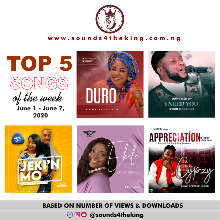 Top 5 Nigerian Gospel Songs