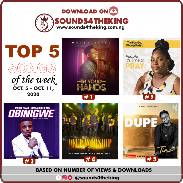 Top 5 Nigerian Gospel Songs October