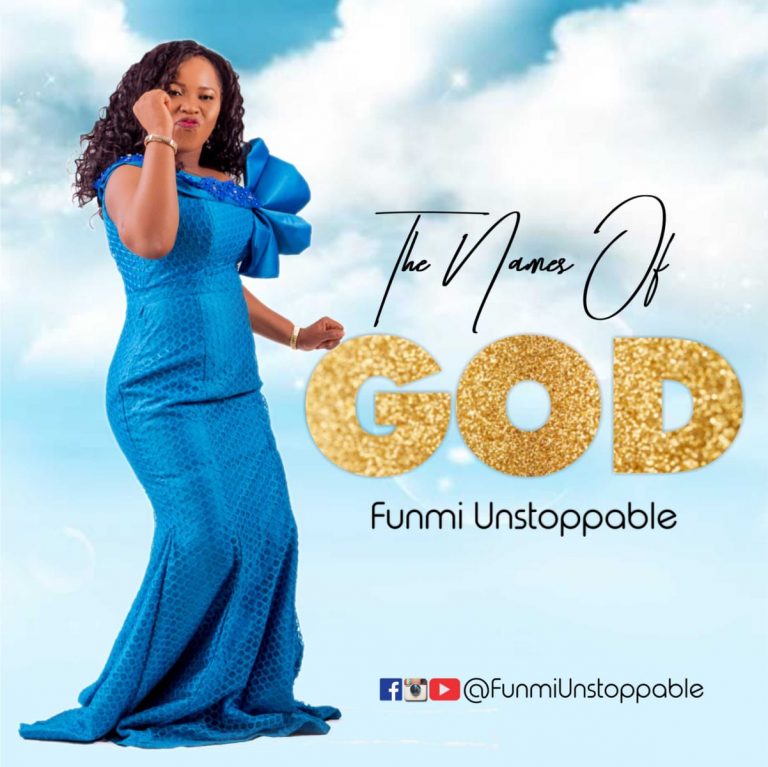 Funmi Unstoppable - The Names of God Art Cover