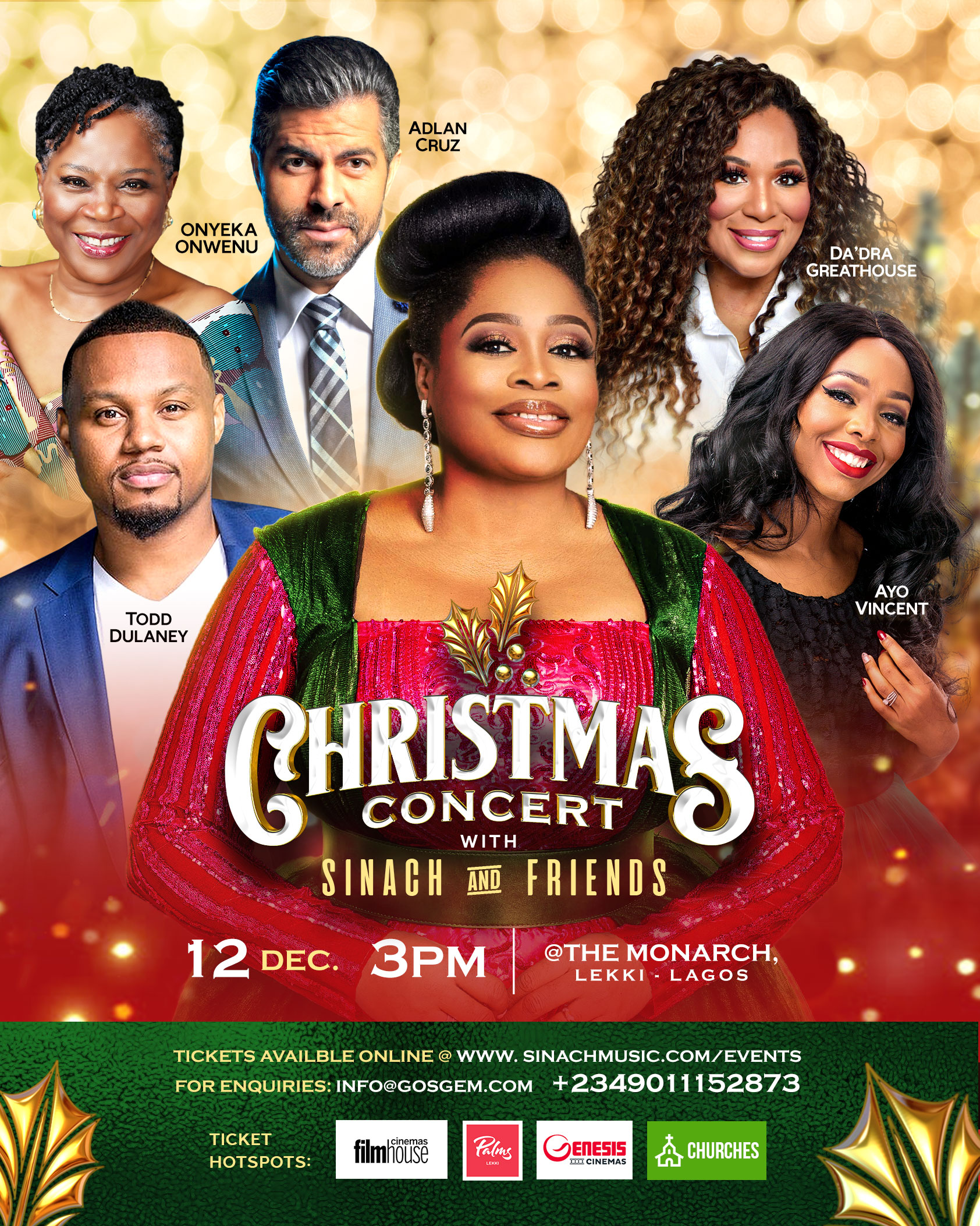 CHristmas COncert with Sinach