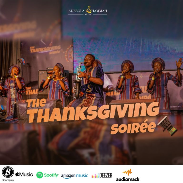 The Thanksgiving by Adebola Shammah Album