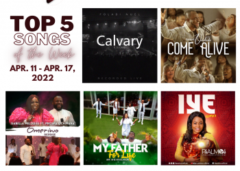 Top 5 Songs of the Week (Apr. 11 – Apr. 17th, 2022)