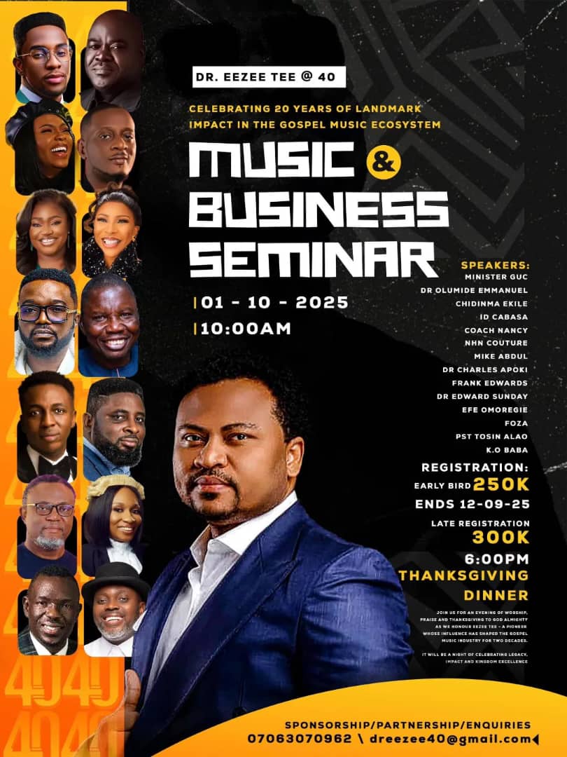 Dr. EeZee Tee Marks 40th Birthday With Mega Music Business Seminar